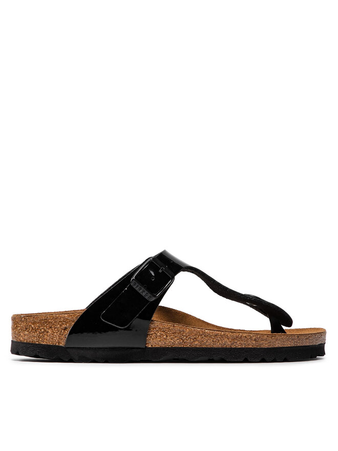 Birkenstock gizeh black cheap