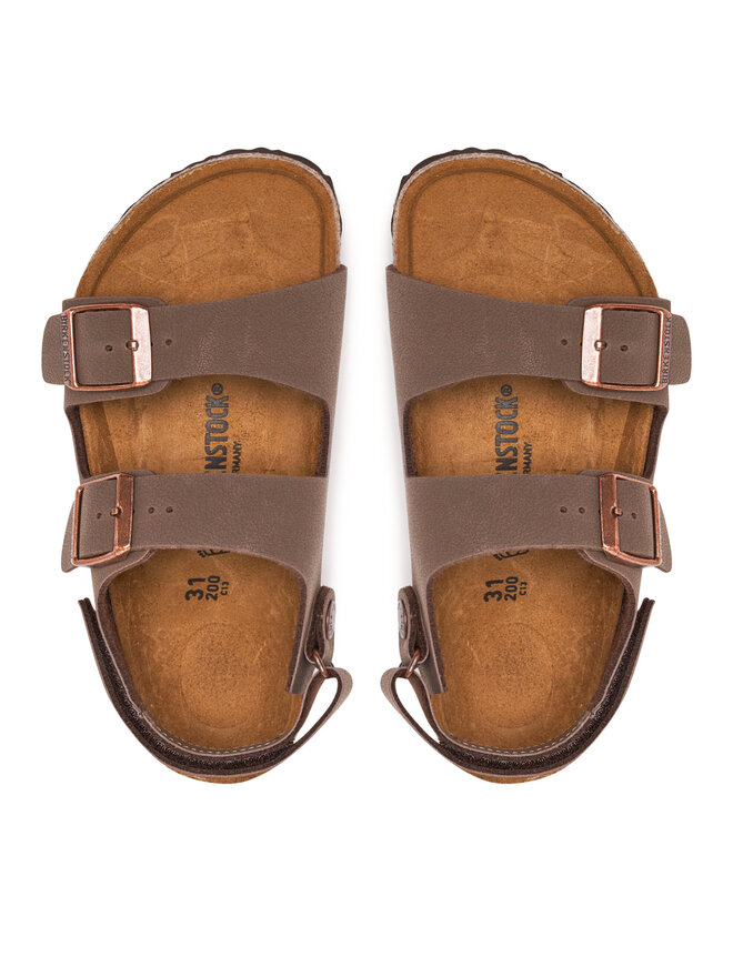 Birkenstock Sandali Birkenstock Milano As Kids 1029375 S Rjava