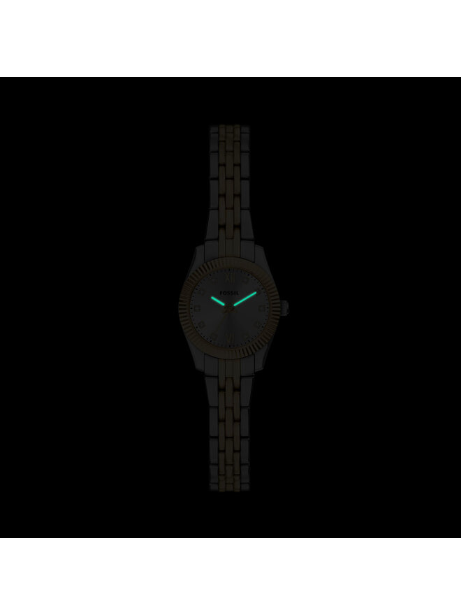 Fossil Uhr Fossil Scarlette ES5473 Goldfarben