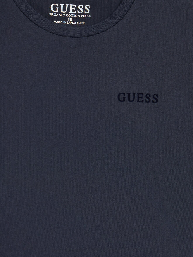 Guess Guess T-Shirt L5YI39 K8HM4 Dunkelblau Regular Fit
