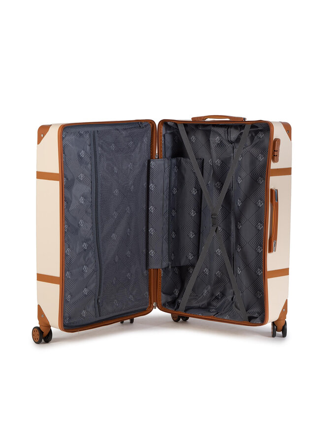 Semi Line Valiză mare Semi Line T5506-4 Bej