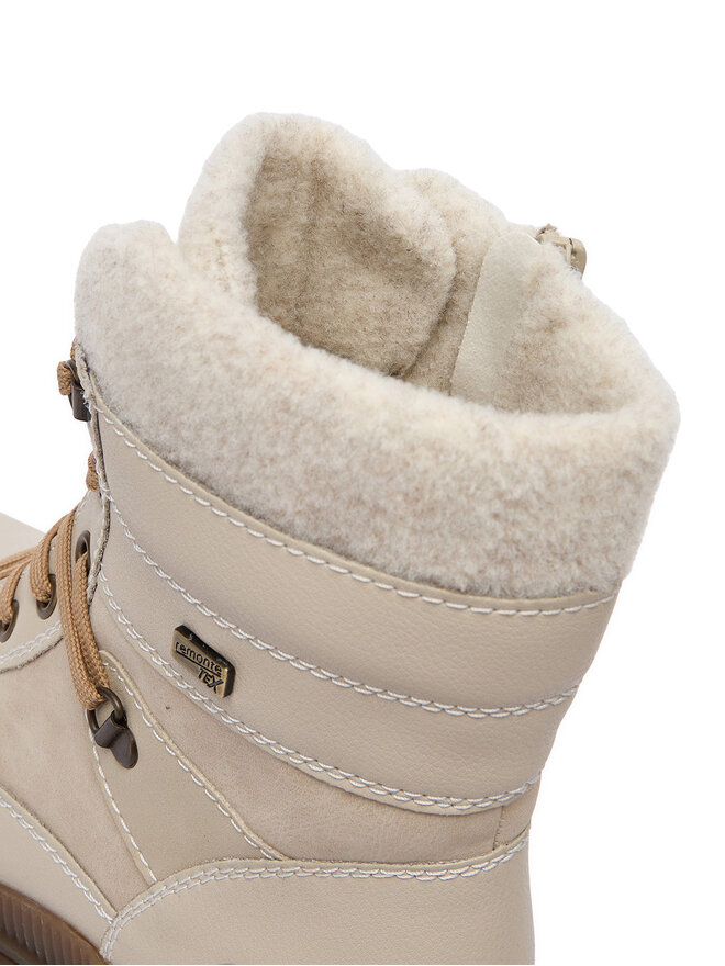 Remonte Schnürschuhe Remonte CEO-D0C77-60 Beige