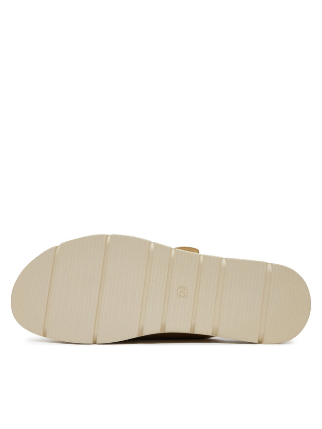 Clara Barson Pantoletten Clara Barson H3T9409-6 Goldfarben