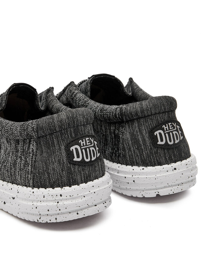 Hey Dude Mokassins Hey Dude Wally Sport Knit 40536-066 Schwarz