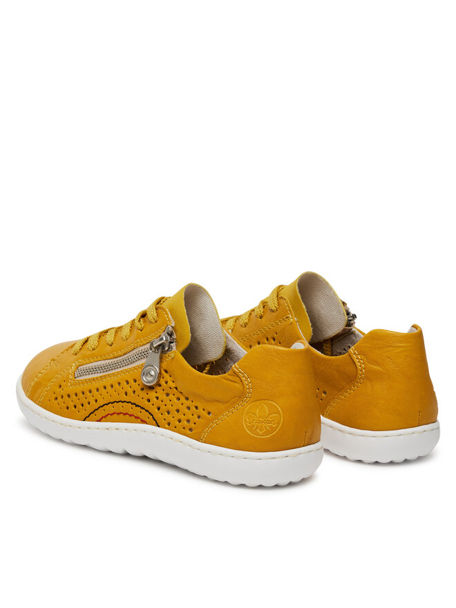 Rieker Sneakersy Rieker 52824-68 Žltá