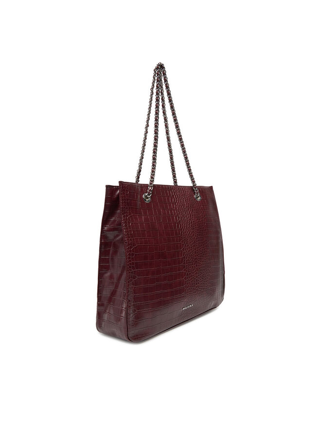 Badura Ročna torba Badura C-ALANA-LDA7976 Bordo rdeča