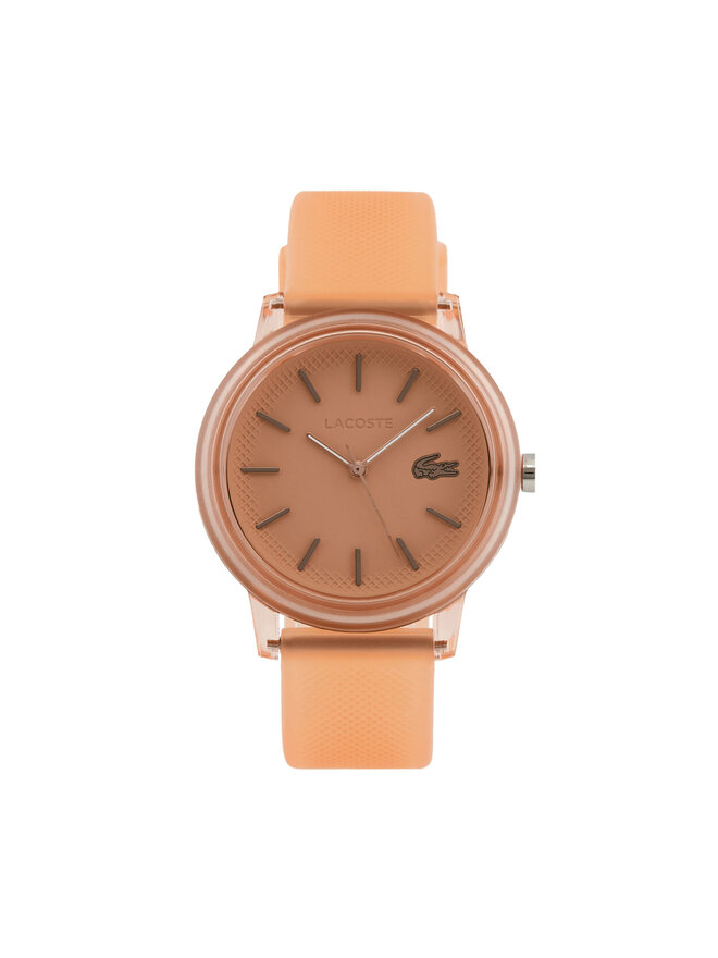 Lacoste Zegarek Lacoste 12.12 2001361 Pomarańczowy