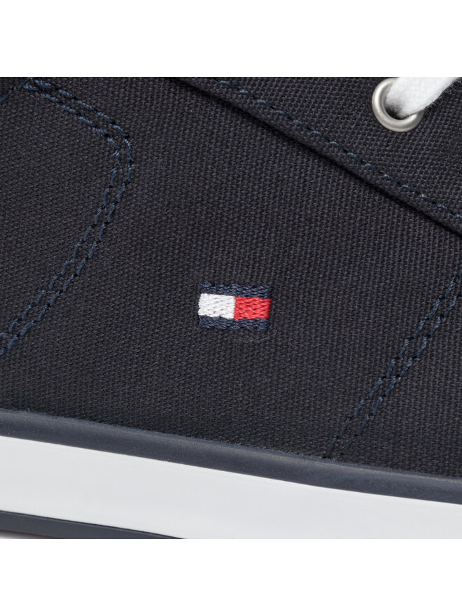 Tommy Hilfiger Πάνινα παπούτσια Tommy Hilfiger Harlow 1D FM0FM00596 Σκούρο μπλε