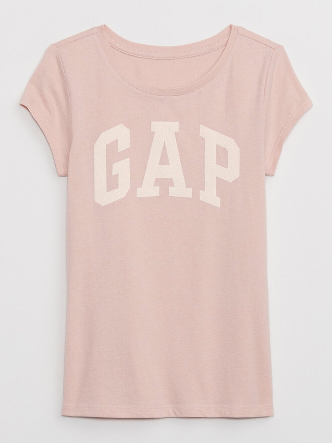 Gap Gap Marškinėliai 792399-01 Rožinė Regular Fit