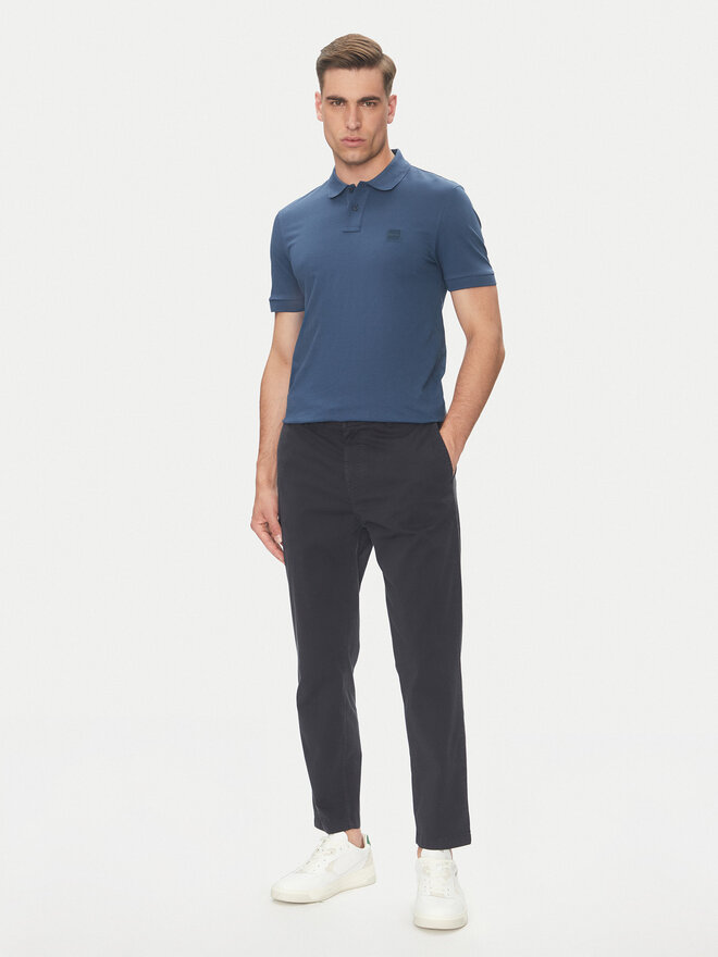 BOSS BOSS Поло Passenger 50507803 Голубий Slim Fit