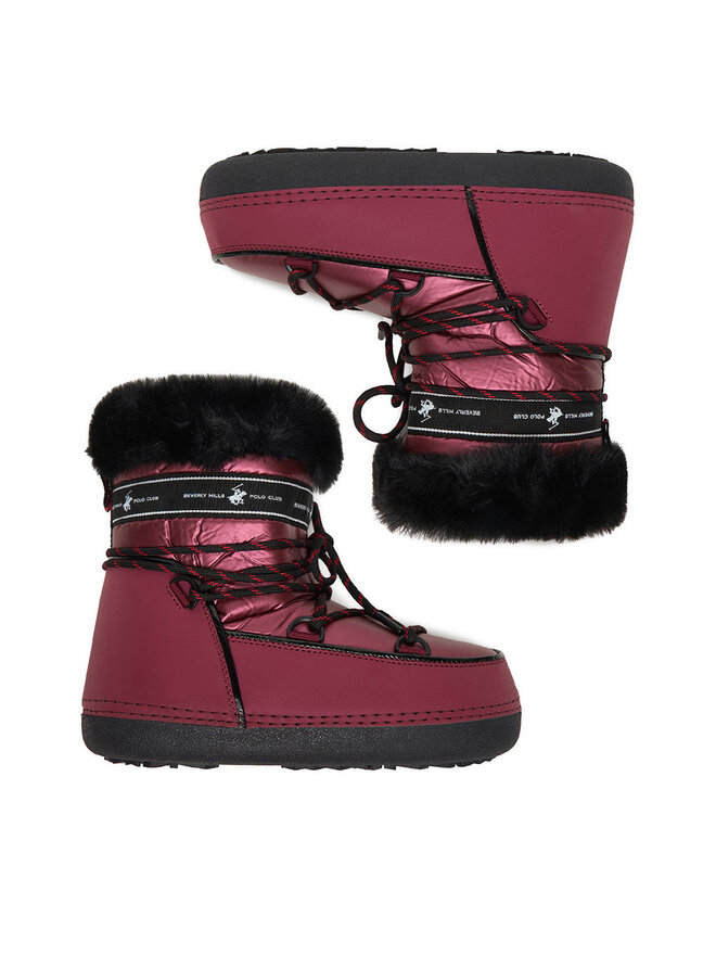 Beverly Hills Polo Club Schneeschuhe Beverly Hills Polo Club GH-9094 Dunkelrot
