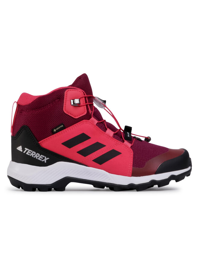 adidas Trekingová obuv adidas Terrex Mid Gtx K GORE-TEX FW9758 Fialová