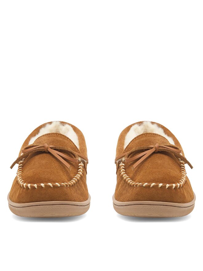 MYSLIPPERS Hausschuhe MYSLIPPERS MPF20WID001B-W Braun