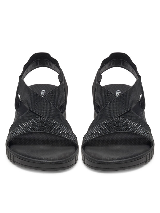 Clara Barson Sandale Clara Barson R24AW02800 Negru