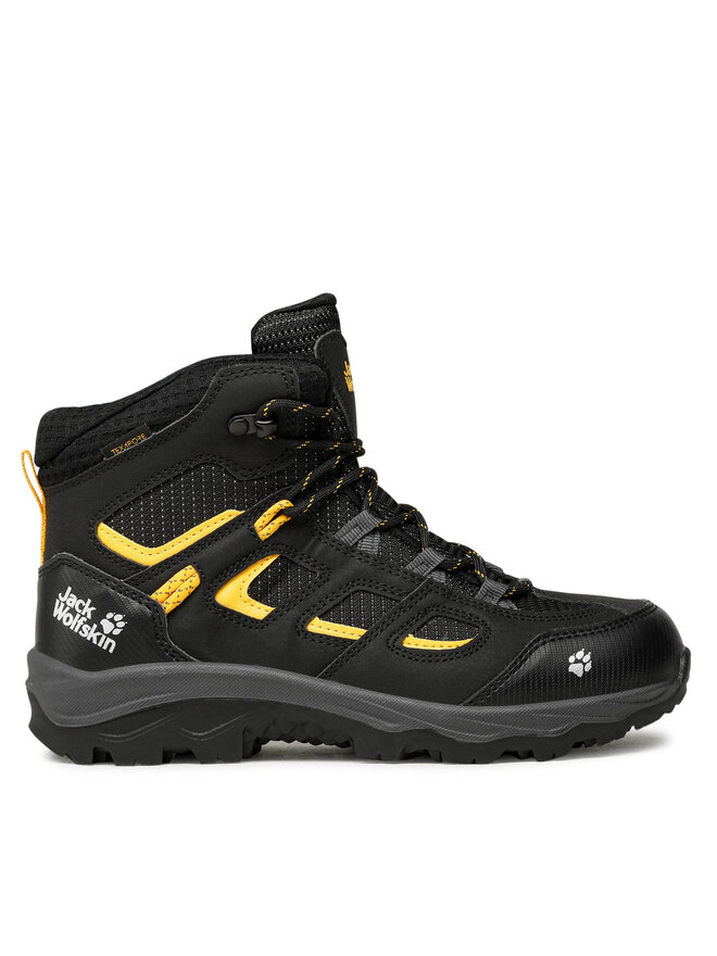 Jack Wolfskin Pārgājienu apavi Jack Wolfskin Vojo Texapore Mid K 4042181 Melns