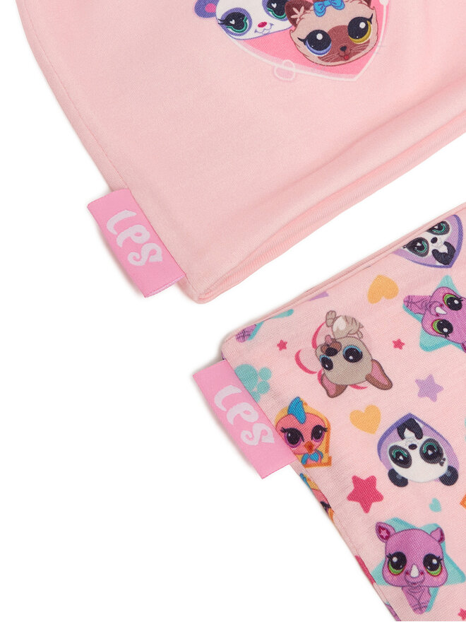 LITTLEST PET SHOP Набір шапка і снуд LITTLEST PET SHOP CEO-ACCCS-AW25-320LPS Рожевий