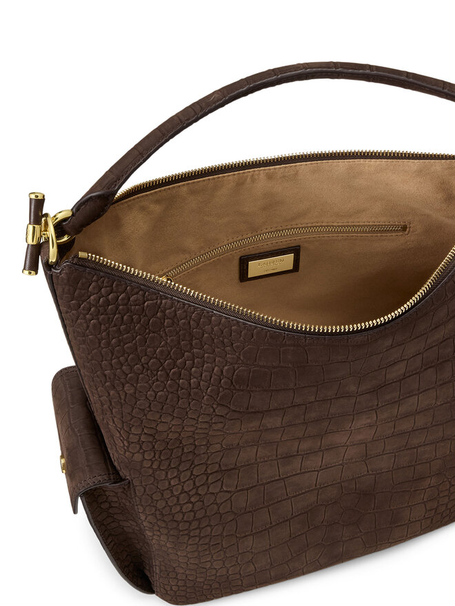 LAUREN RALPH LAUREN Handtasche LAUREN RALPH LAUREN 431P18458003 Dunkelbraun