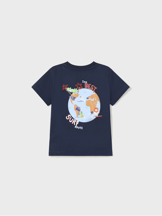 Mayoral Mayoral T-Shirt 1019 Dunkelblau Regular Fit