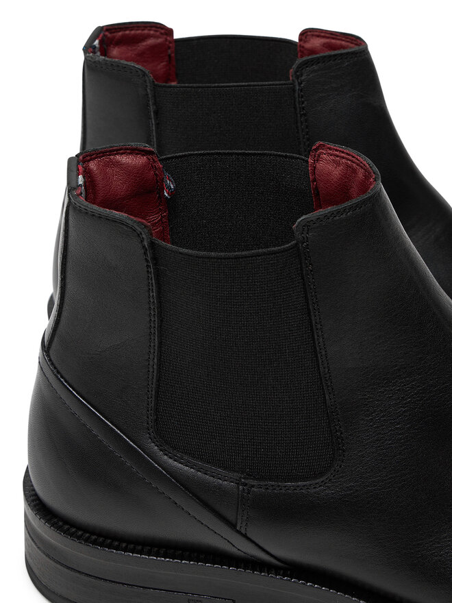 Tommy Hilfiger Челсі Tommy Hilfiger Premium Hilfiger Tl Lth Chelsea FM0FM05185 Чорний