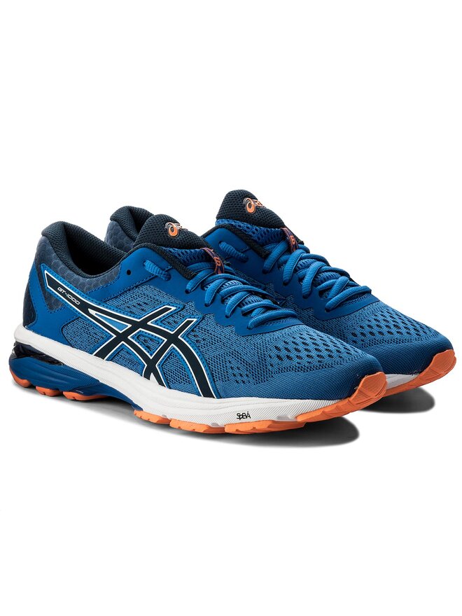 Laufschuhe Asics GT 1000 6 T7A4N Dunkelblau eschuhe