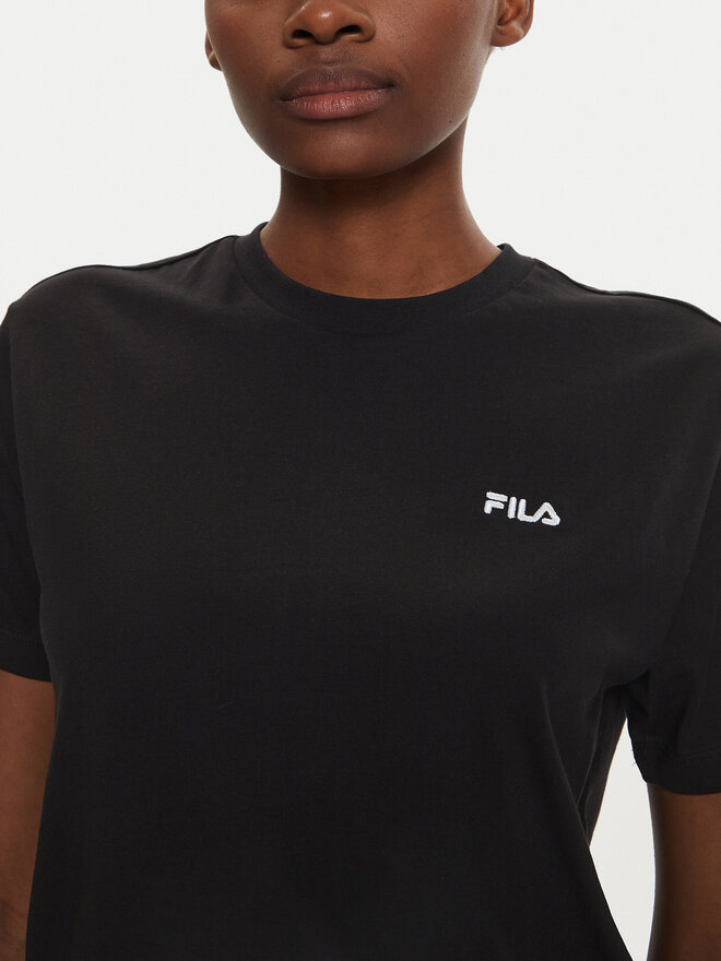 Fila Fila Marškinėliai Biendorf FAW0452 Juoda Regular Fit