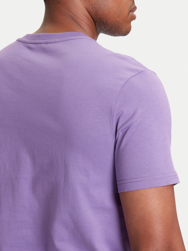 United Colors Of Benetton United Colors Of Benetton Marškinėliai 3MI5J1AF7 Violetinė Regular Fit