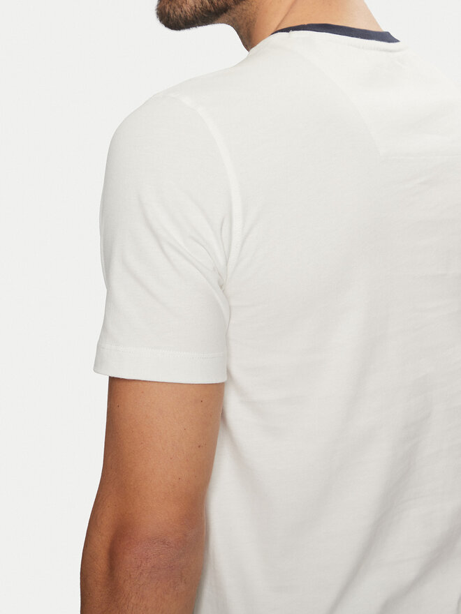 Aeronautica Militare Aeronautica Militare Camiseta 242TS2331J662 Blanco Regular Fit