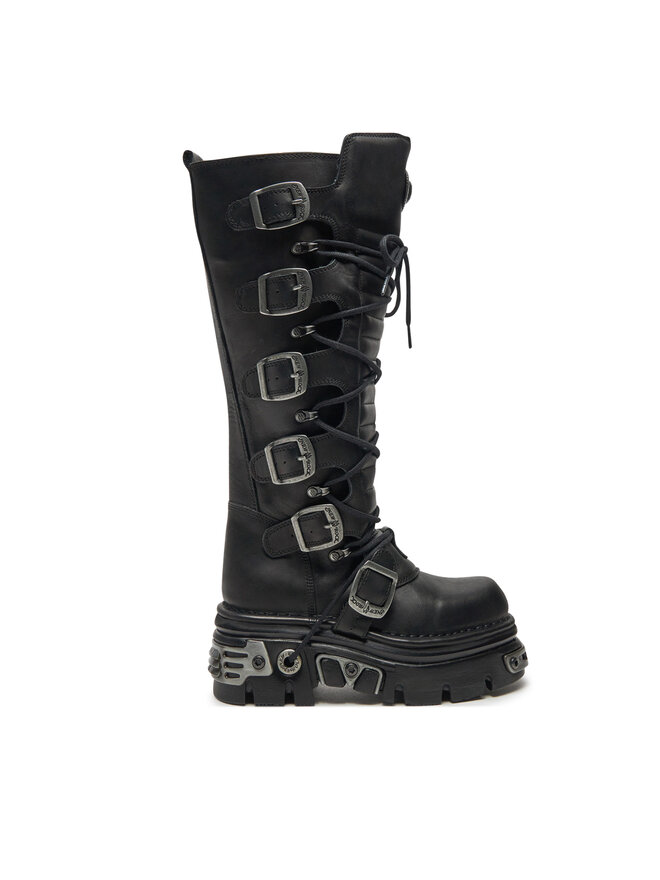 NEW ROCK Glany NEW ROCK M-272-S1 Czarny