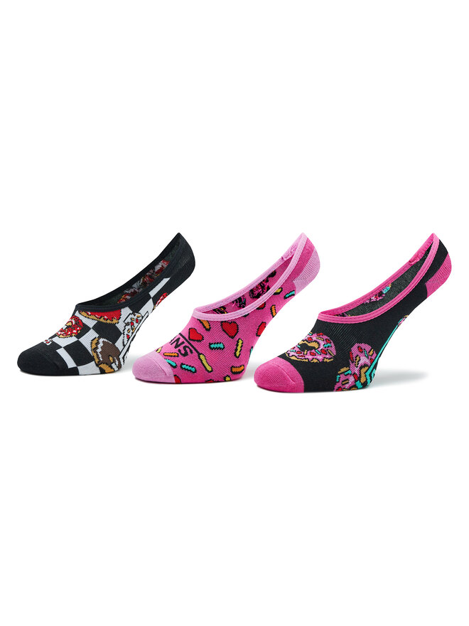 Vans Комплект 3 чифта терлик детски Vans Love Canoodle VN0007AUBRK1 Цветен