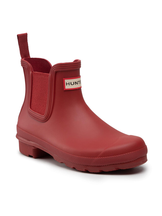 Hunter Гумени ботуши Hunter Original Chelsea WFS2078RMA Червен