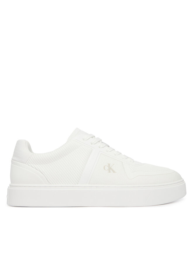 Calvin Klein Sneakers Calvin Klein Classic Cups Laceup Knit HM0HM02130 Weiß