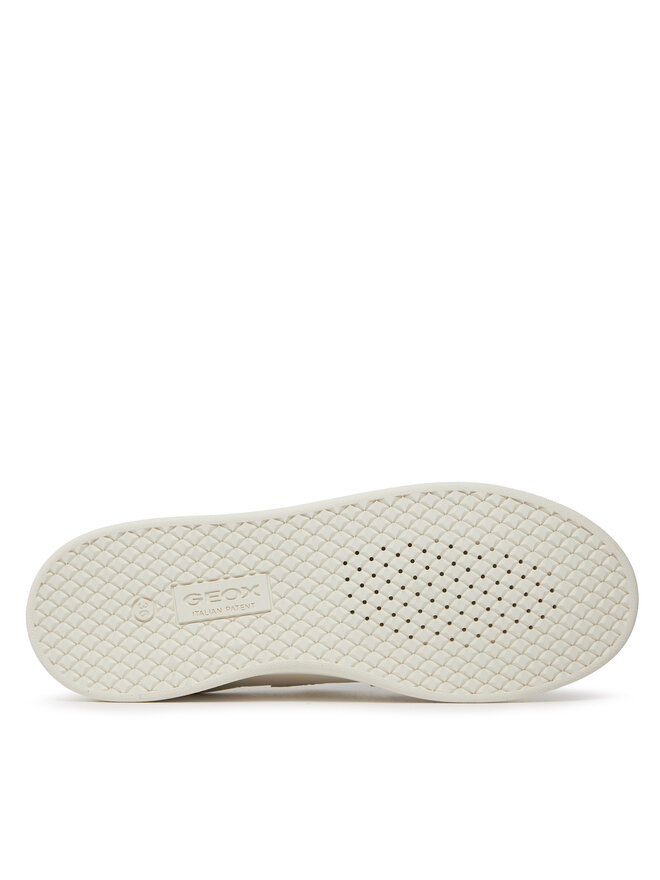 Geox Sneakersy Geox J Eclyper Girl J45LRA 000BC C1ZH8 D Bílá