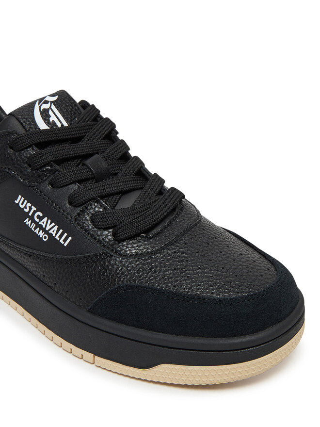Just Cavalli Сникърси Just Cavalli 78QA3SM8 ZPA90 Черен
