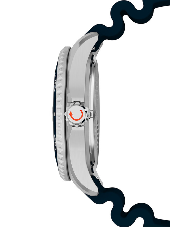 Timex Ročna ura Timex Deepwater Meridian TW2W81500 Srebrna