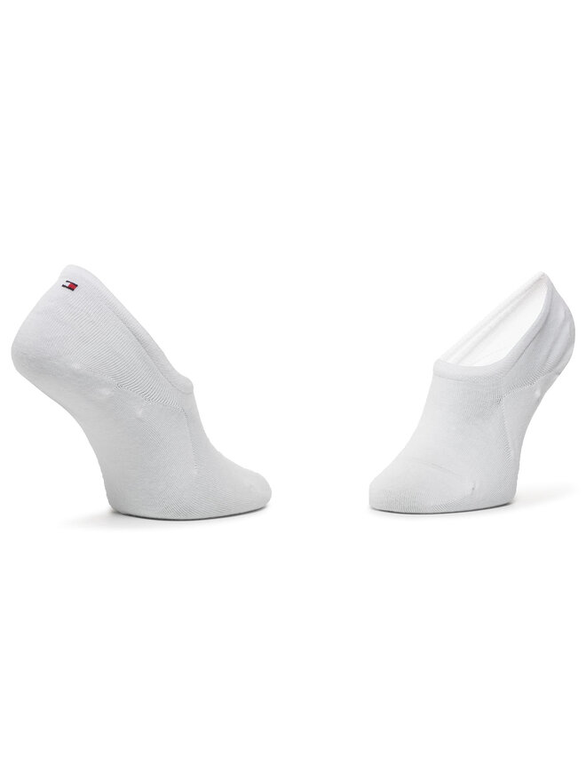 Tommy Hilfiger 2 pares de calcetines cortos para hombre Tommy Hilfiger 382024001 Blanco