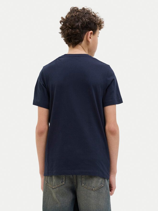 Jack&Jones Junior Jack&Jones Junior Póló Elijah 12269825 Sötétkék Regular Fit