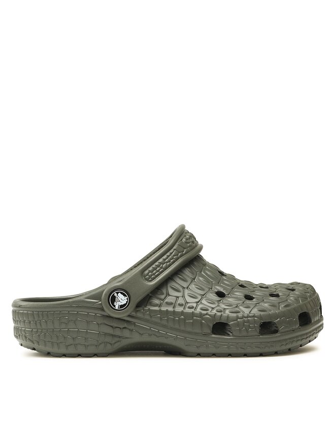 Pantoletten Crocs Crocs Classic Crocskin Clog 206873 Khakifarben eschuhe