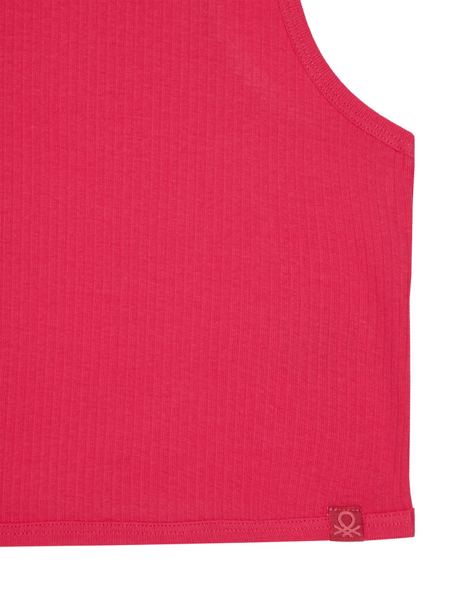 United Colors Of Benetton United Colors Of Benetton Felső 31H3CH01F Rózsaszín Slim Fit
