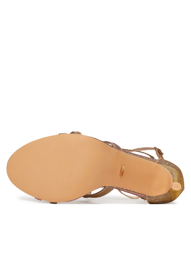 DeeZee Sandały DeeZee F89725-88 Złoty