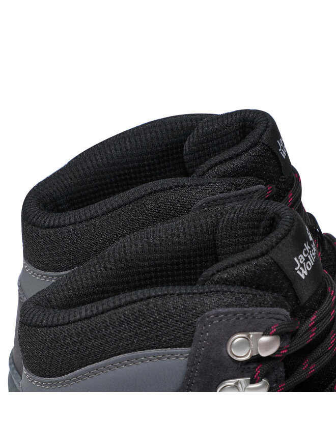 Jack Wolfskin Scarpe da trekking Jack Wolfskin Refugio Texapore Mid W 4050871 Grigio