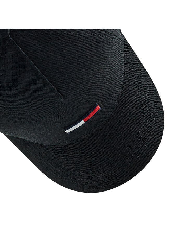 Tommy Jeans Шапка с козирка Tommy Jeans Tju Flag Cap AU0AU00843 Черен
