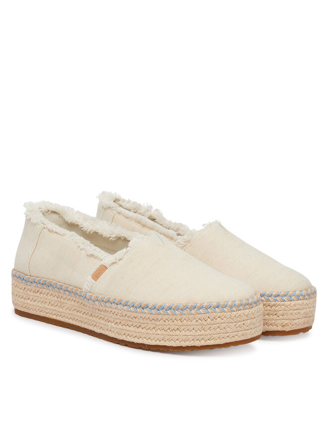 Toms Еспадрильї Toms Valencia 10023057 Бежевий