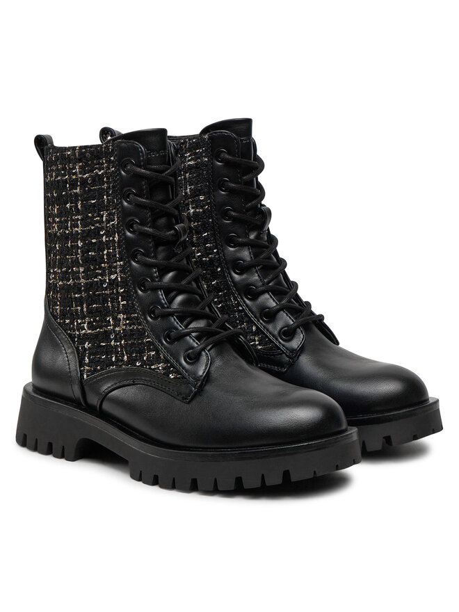 Tamaris Schnürschuhe Tamaris 1-25906-41 Schwarz
