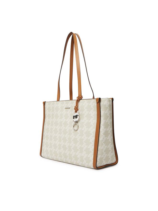 KARL LAGERFELD Handtasche KARL LAGERFELD B3W30136 Creme