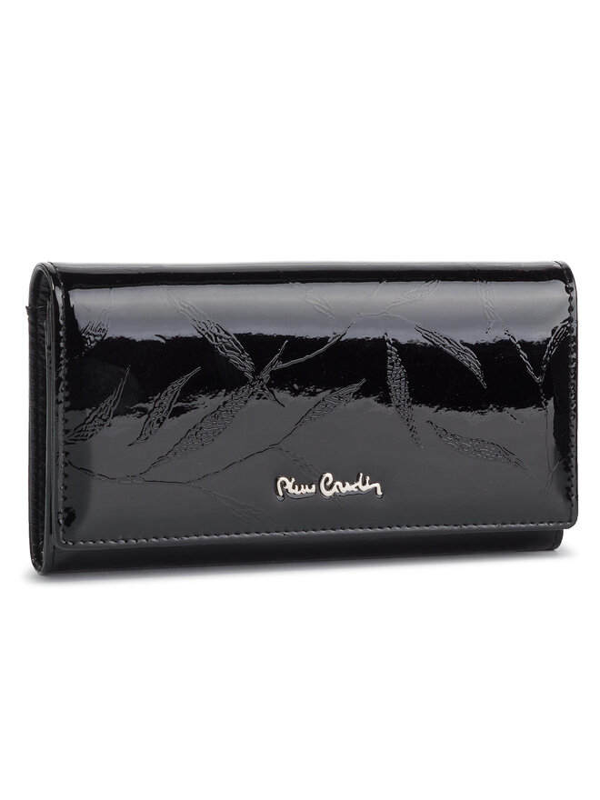 Pierre Cardin Liels sieviešu maks Pierre Cardin 02 LEAF114 Melns
