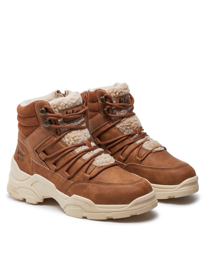 Lee Cooper Škornji Lee Cooper LCJ-24-03-3061LA Rjava