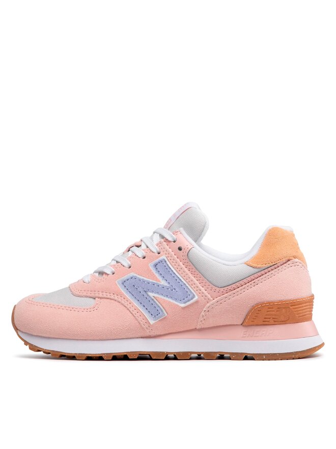 New Balance Сникърси New Balance WL574RB2 Розов