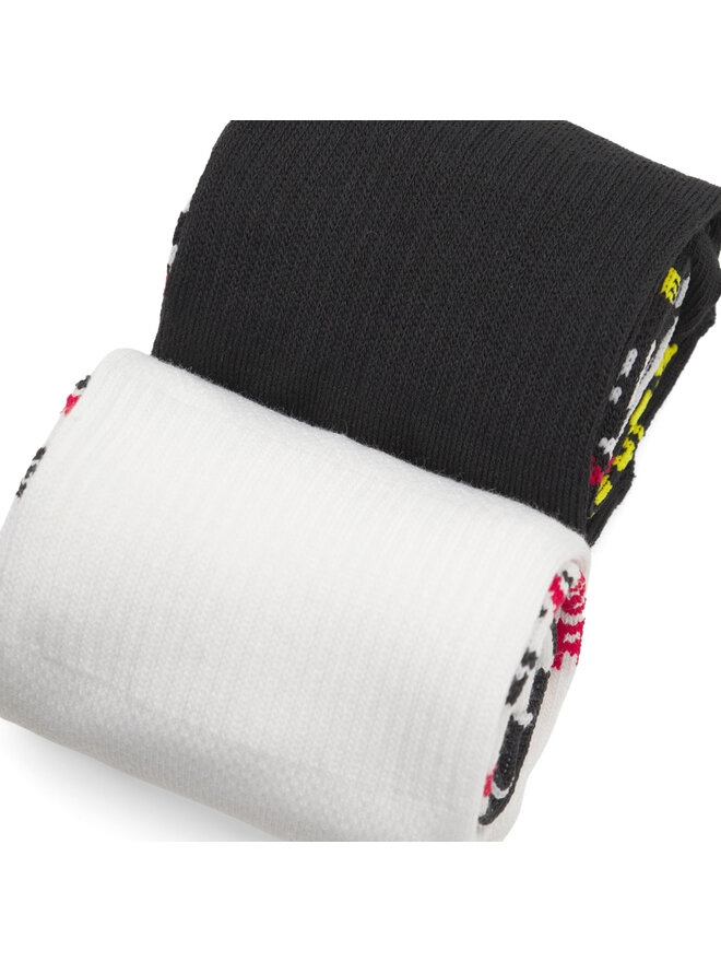 Reebok 2er-Set hohe Unisex-Socken Reebok Jul Crew Sock HI3894 Schwarz