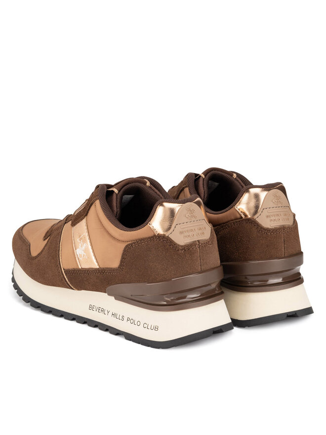 Beverly Hills Polo Club Αθλητικά Beverly Hills Polo Club W-3C098-2A324 Καφέ