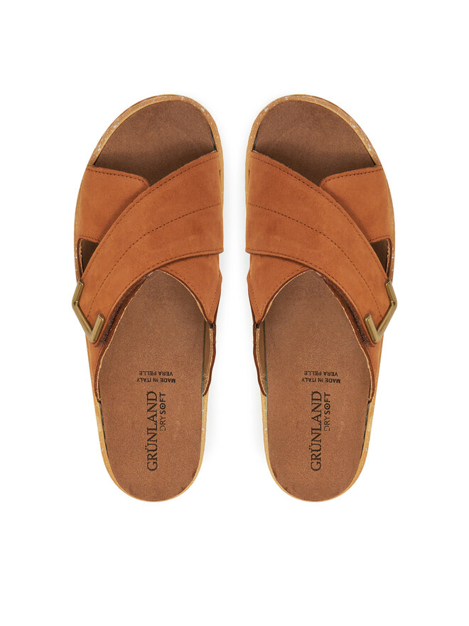 Grünland Pantoletten Grünland Moll CE0855 Braun
